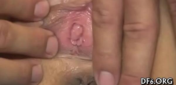  Virgin cum-hole vs dildo